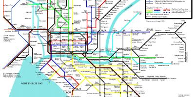 Vic მატარებელი რუკა