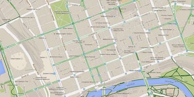 რუკა cbd " Melbourne